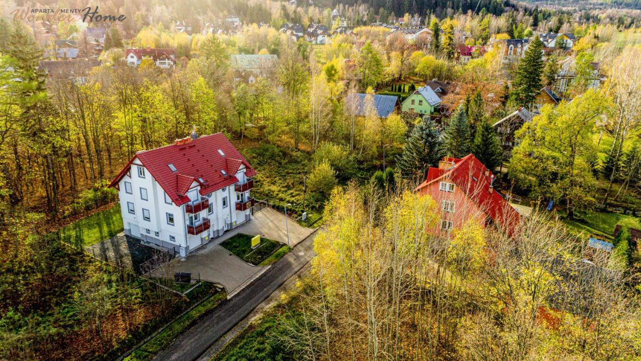 Wonder Home - Apartament Z Garazem, Ogrodkiem, Miejscem Na Grilla I Widokiem Na Karkonosze Karpacz Kültér fotó